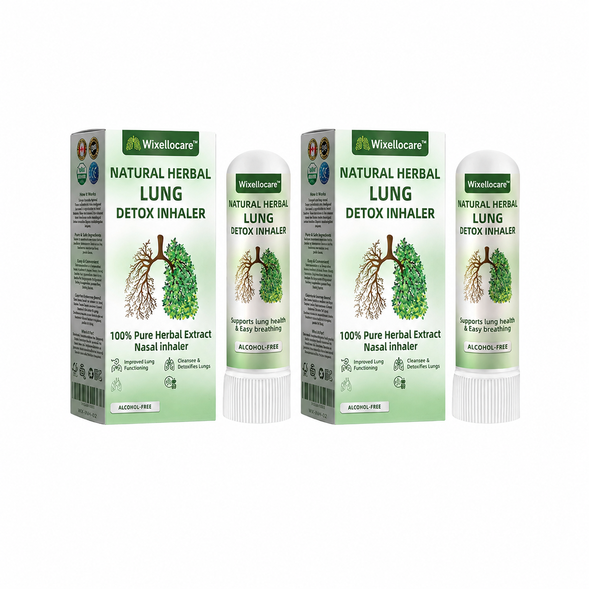 Wixellocare - Lung Detox Inhaler
