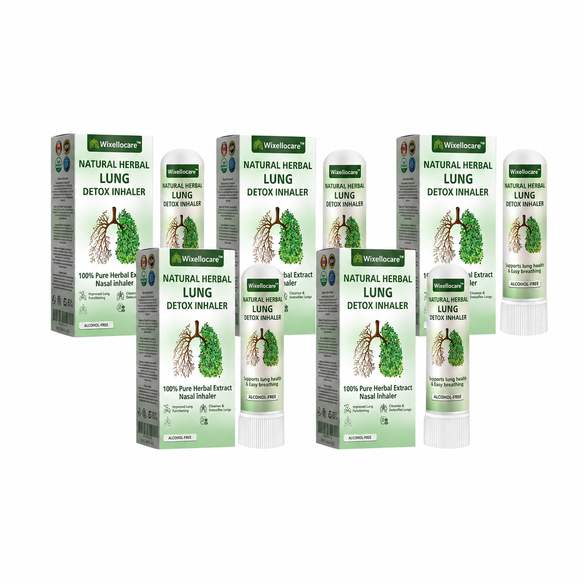 Wixellocare - Lung Detox Inhaler
