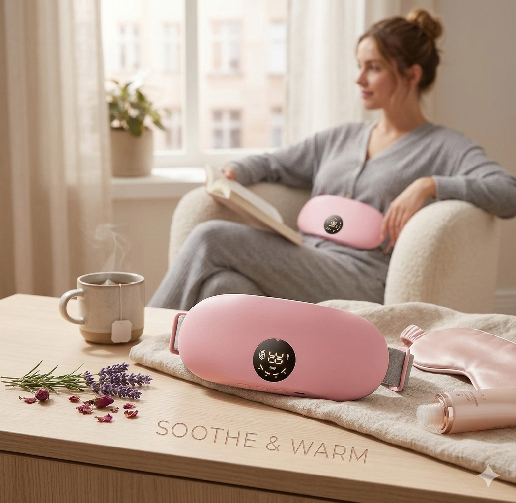 WIXELLO Electric Period Heating Pad